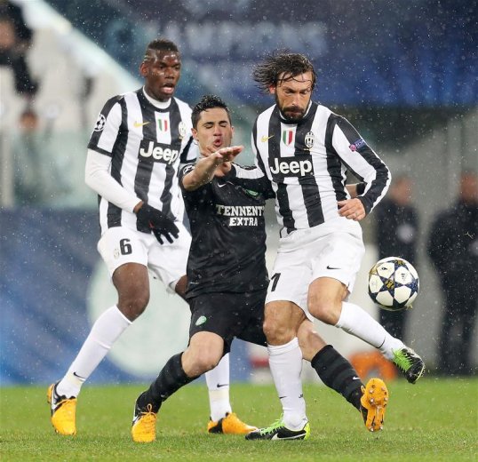 Juventus midfielder Paul Pogba has set his sights on winning the Champions League after dispatching of Celtic on Wednesday night.