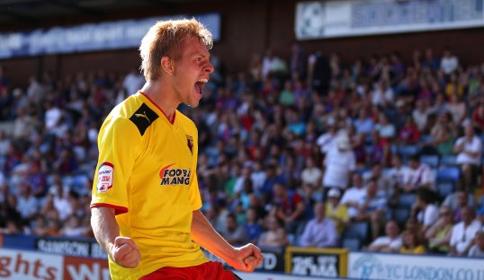Watford striker Matej Vydra has hinted he will wait until the end of the season before making a decision on whether to join the club permanently.