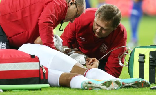 Theo Walcott told friends about his horror clash with San Marino goalkeeper Aldo Simoncini, saying: