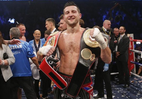 WBA and IBF super-middleweight champion Carl Froch has insisted Andre Ward must travel to England if he wants to challenge for his belt.