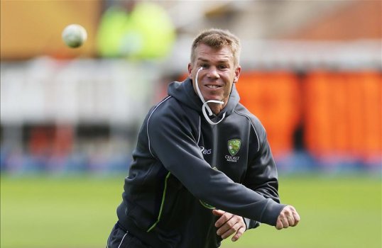 Australia batsman David Warner has been suspended until the first Ashes match and fined £7,000 following an altercation with England’s Joe Root.