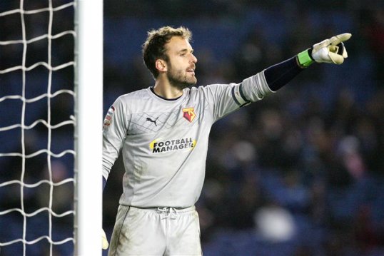 Watford goalkeeper Manuel Almunia has said his side are in great spirits ahead of their Championship play-off final against Crystal Palace on Monday.