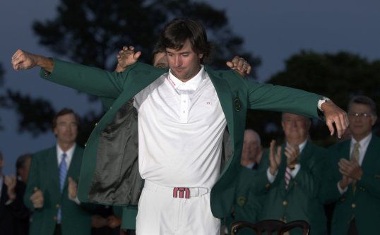 Masters champion Bubba Watson has set his sights on another major win at Augusta.