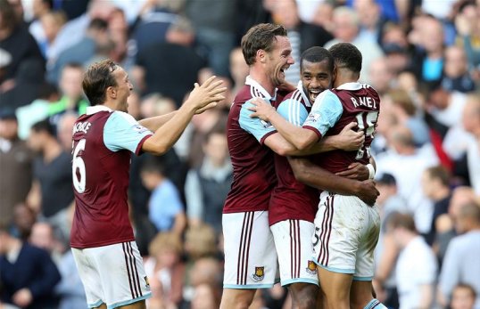 It seems that everybody is praising West Ham United’s 3-0 destruction of Tottenham Hotspur at White Hart Lane.