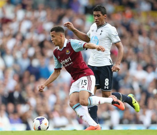 West Ham skipper Kevin Nolan said that midfielder Ravel Morrison has worked hard to begin to realise his potential.