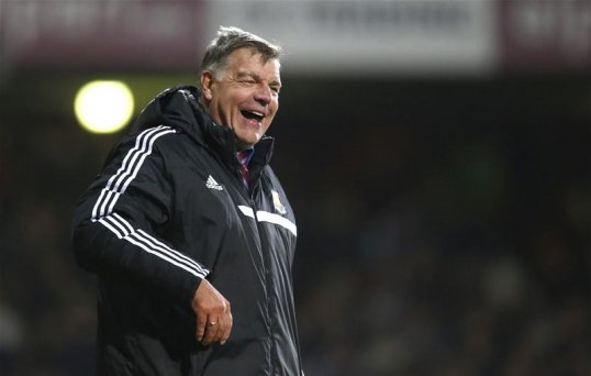 West Ham United manager Sam Allardyce was pleased after watching his side beat London rivals Fulham at Upton Park.