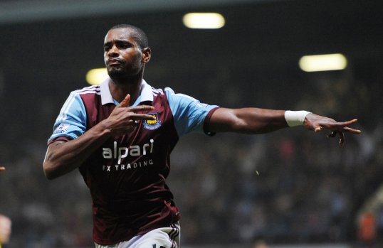Ricardo Vaz Te will lead the West Ham United attack against London rivals Tottenham Hotspur at White Hart Lane on Sunday afternoon.