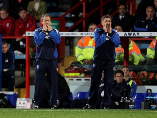 Guy Whittingham will be in temporary charge of Portsmouth for the club’s League One match with Bury following Michael Appleton’s departure to Blackpool.