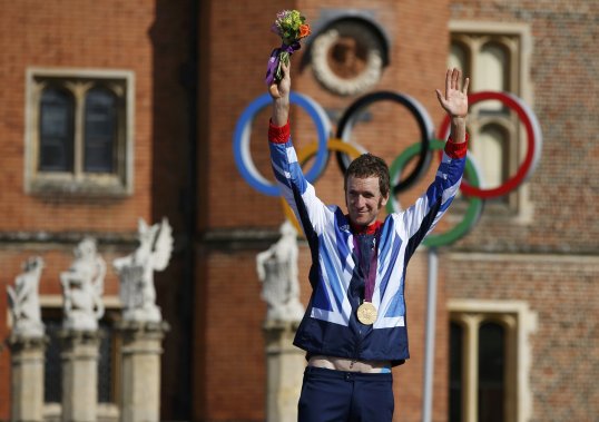 Tour de France and Olympic champion Bradley Wiggins is in hospital after a crash on a Lancashire road.