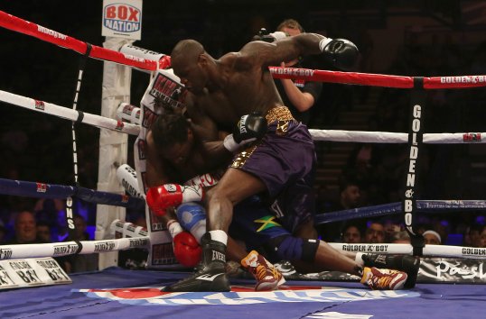 Deontay Wilder extended his perfect record to 28 knockouts from 28 fights with a crushing victory over Audley Harrison last night.