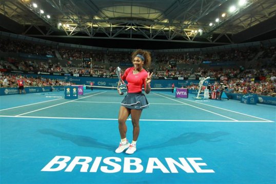 World number three Serena Williams is targeting a calendar year Grand Slam for 2013 starting with the Australian Open on Monday.