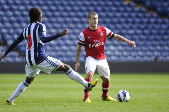 Arsenal trio Jack Wilshere, Bacary Sagna and Emmanuel Frimpong have taken a step closer to returning to full fitness after featuring in Arsenal’s Under-21 side.