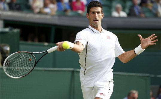 Serbia's Novak Djokovic cruised into the fourth round of Wimbledon with a straight sets victory over Jeremy Chardy of France.