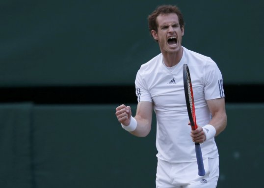 Andy Murray booked his place in this weekend’s Wimbledon final with a pulsating win over Jerzy Janowicz this evening.