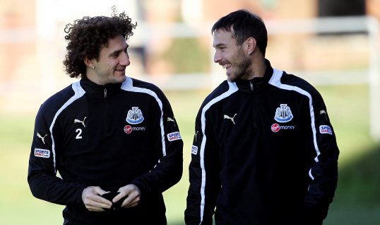 Newcastle United striker Xisco is back in the squad for their Europa League game against Club Brugge tomorrow.