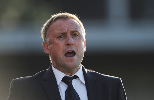 Cheltenham Town manager Mark Yates has apologised for confronting a disgruntled supporter after his side’s 2-0 defeat to Plymouth Argyle on Saturday.