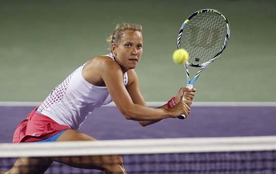 Czech tennis player Barbora Zahlavova Strycova has been banned for six months after failing a drugs test.