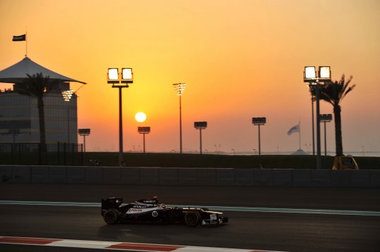 Antonio Felix Da Costa has recorded the fastest time on the second day of the Young Driver Test in Abu Dhabi.
