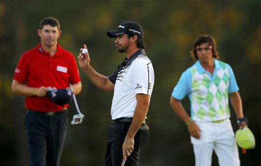 Australian Justin Day leads the Masters in Augusta after the second day of play having hit a 68 to end on six under par.